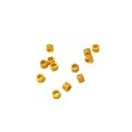 wholesale Metal S925 gold-plated spacer beads, wheel beads, disco beads, lantern beads for bracelet, necklace, string accessories, rope DIY semi-finished products-0-4