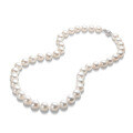 Metal Freshwater Pearl Necklace, Mother's Day Gift-0-0