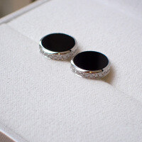 wholesale S925 sterling silver all-over basic stud earrings, stylish, versatile, lightweight, minimalist, and suitable for everyday wear-BE0247-Platinum>925 Silver