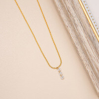 wholesale S925 Sterling Silver。-A3573-Gold 925 Silver