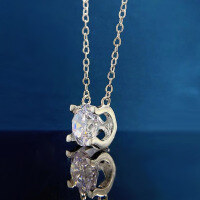 wholesale S925 Silver European and American New 80 High Carbon Swallow Tail Bullhead Necklace for Women, Fine Workmanship Cross-Border Style Factory Wholesale-N212 Bull Head Necklace 925 Silver