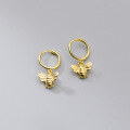 wholesale 925 silver insect bee ear cuff women's Korean Japanese style cute fashionable animal earrings M01629-0-2