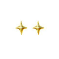wholesale Sterling Silver S925 Four-pointed Star Earrings For Women, Ins Niche Design, Commuter-friendly, Personalized And Versatile, Minimalist Polished Star Stud Earrings-0-5