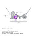 wholesale S925 Silver Inlaid Natural Amethyst Original Design Jewelry Set, Ring Bracelet Necklace Three-Piece Suite-0-5