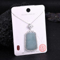 Metal Alloy Crystal Butterfly Necklace and Earring Set-0-29