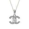 wholesale S925 Sterling Silver Cross-Border Live Streaming Women's Necklace with 1-Carat D Color Moissanite, Exuding a Sophisticated and Elegant Style-0-4