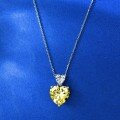 wholesale 65ct Heart 10*10 Pendant Women's Necklace, Minimalist Cute Sweet Korean Japanese Style, 40+3cm, [Metal Material]-0-5