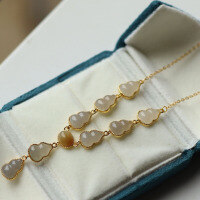 wholesale S925 Silver Inlaid Natural Hetian Jade Gradient Purple Sugar Gourd Necklace, New Chinese Style, Live Streaming Hit-Purple Sugar Jade Gourd Necklace 925 Silver