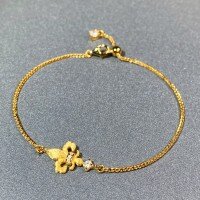 wholesale S925 Sterling Silver Set Matching Cross Bracelet Necklace Earrings Minimalist High-End Hand Brushed Silver Jewelry Wholesale-Bracelet-SL058