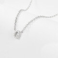 wholesale 925 Sterling Silver 26 Letter Necklace Light Luxury High-End Sense Pendant Necklace with Diamond-Encrusted Letters for Women Cross-Border E-Commerce Jewelry-0-23