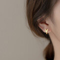 wholesale S925 Silver Fresh and Sweet Summer Butterfly Ear Clips, Elegant and Feminine Hoop Earrings G9218-0-2