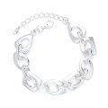 wholesale S925 Sterling Silver Heavy Duty Geometric Bracelet Trendy Punk Style Disco Unique Minimalist Accessory-0-5