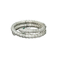 wholesale 925 Silver Gold-Plated High-Carbon Diamond Serpent Bone Muzo Green High-End Jewelry Bracelet for Women-Snake Bracelet 925 Silver