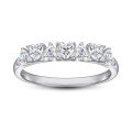 wholesale S925 Sterling Silver Creative Heart-shaped Zircon Diamond Ring Wedding Band New Engagement Ring Wholesale-0-1