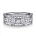 wholesale 925 Sterling Silver Zirconia Powder Diamond Ring for Women,-0-36