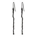 wholesale S925 Sterling Silver Korean Style Minimalist Textured Branch Design Ear Studs for Women-0-7