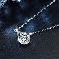 S925 Silver Moissanite Cross-Border Live Necklace Wholesale-0-1