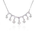 Sterling Silver Runaway Princess Dainty Bow Butterfly Necklace-0-4