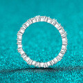 S925 Sterling Silver Moissanite Women's Fashion Ring-0-1