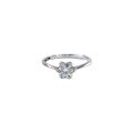 wholesale 925 Sterling Silver Six-Prong Set Moissanite Star Ring, Niche Design, Fashionable and Light Luxury, Versatile Women's Wedding Jewelry-0-4