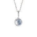 Metal Pendant Necklace, Simple Chinese Style Luxury Bubble Drop Choker-0-3