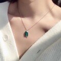 wholesale S925 Sterling Silver Ice Cream Necklace, Fashion Minimalist Ins Style Small Design Collarbone Chain for Best Friend-0-1