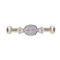 wholesale S925 silver plated 14k gold with Iolite and Sapphire Japanese minimalist style ring-0-4