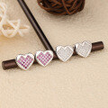 wholesale S925 Sterling Silver Heart-shaped Diamond-studded Earrings, Korean Style Elegant Zircon Earrings for Women, Fashion Minimalist Jewelry Wholesale-0-0
