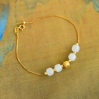wholesale 925 Silver Gold-Plated Adjustable Certificate Cheongsam Ancient Style Natural Hetian Jade Bracelet-6*7 jade beads telescopic and adjustable