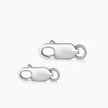 wholesale 925 Sterling Silver Handmade DIY Accessories Spring Clasps Lobster Clasps Pearl Necklace Clasps Bracelet Clasps Wholesale-0-1