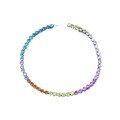wholesale S925 Silver Zhuzhifan Jewelry Ins Style Women's Bracelet Fashion Retro Brushed Iris Flower Bracelet for Women Layering-0-4
