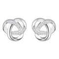 wholesale 925 Sterling Silver Minimalist Micro-Inlaid Zirconia Ear Studs, Mini Style Fashion Earrings Factory Wholesale-0-4