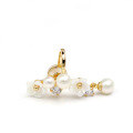 wholesale Gold Plated 925 Sterling Metal Material Natural Shell 3D Flower Ear Clips for Non-Pierced Ears Factory Direct Wholesale-0-4