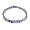 wholesale S925 silver new jewelry 04ct high-carbon diamond ultra-minimalist light luxury trendy high-end bracelet-0-4