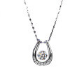 S925 Sterling Silver Moissanite Pendant Necklace for Women-0-2