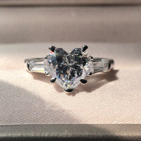 wholesale S925 Sterling Silver Cocktail CZ Ring Light Luxury Engagement Wedding Ring for Women-[Clearance Free Shipping] S Style 5 US Size