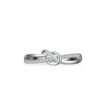 S925 Sterling Silver 1-Carat Moissanite Women's Crossed Heart Wedding Ring for Cross-Border Live Streams-0-3