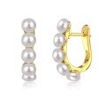 wholesale S925 Sterling Silver Earrings Necklace Ring for Women with Freshwater Pearls, Shell Pearls, and Zirconia, Designed for Fashionable and Elegant Jewelry-0-13