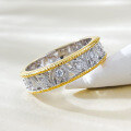 wholesale 925 Silver New French Lace Edge Ring, Fashionable Romantic Narrow Band Pattern Ring for Women-0-2