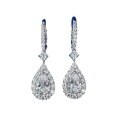 wholesale 925 Silver European and American New 6*9 Teardrop Earrings, Fashionable and Elegant Style for Banquet and Evening Gown Pairing-0-4