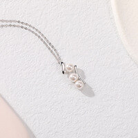 wholesale S925 Sterling Silver Pearl Pendant Necklace for Women, Minimalist and Unique Design, New Arrival Light Luxury Collarbone Chain-Single Shell Pearl Pendant - Chain Sold Separately  925 Silver