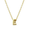 wholesale Metal 925 Silver Plain 26 Letters Pendant Necklace, Ins Luxury Hot-selling Choker-0-8