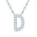 S925 Sterling Silver Necklace with Moissanite Pendant, Unisex Classic Style, Clearance Shipping Included-0-5