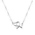 wholesale 925 Sterling Silver Hollow-Out Puppy Necklace for Women,-0-4