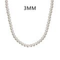 wholesale S925 Sterling Silver French Viral Women's Fashion Versatile High-End Shell Pearl Chain Elegant and Sophisticated Necklace-0-7