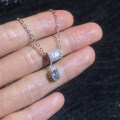 Metal Pendant Light Luxury 2025 Moissanite Necklace Wholesale-0-1