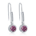 wholesale S925 Silver Fashion Earrings with Zirconia Ear Pins for Women, Factory Direct-0-14