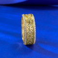 wholesale S925 silver gold-plated, trending Xiaohongshu coin ancient currency retro new Chinese-style exquisite ring-0-2
