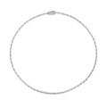 wholesale S925 gold-plated sterling silver with high-carbon diamonds, Italian craftsmanship, handcrafted minimalist versatile women's cable chain-0-0