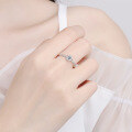 wholesale Pt950 plated S925 silver moissanite diamond ring for women, drop shipping wholesale-0-3